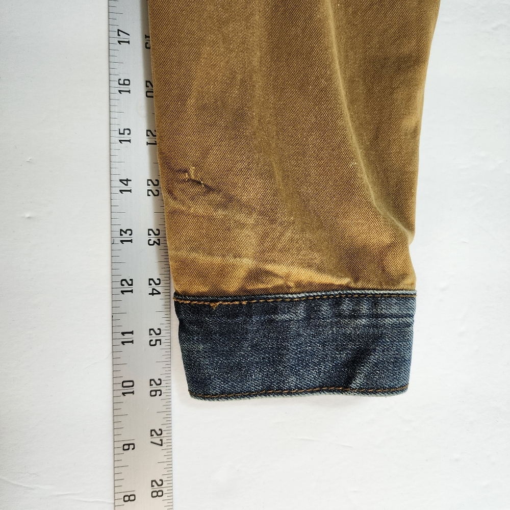 V Six Jeans Denim Patch Jacket - Picture 10 of 10